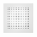 Верхний душ 470x470 мм BOSSINI Cube арт. H38459.045 цвет: белый матовый