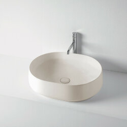 Раковина накладная 56х44см, без отв. KERASAN F10, 460559 цвет: серый матовый