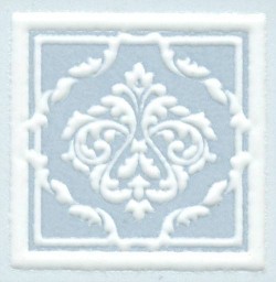Kerama Marazzi Петергоф AD\B327\SG1545 Голубой 7,7x7,7 - Вставка