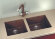 Кухонная мойка вега-360 коричневая Florentina, 22.310.B0360.105