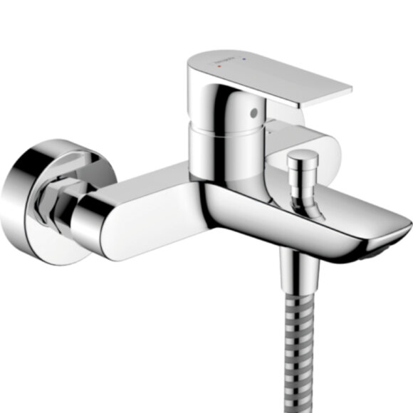 Смеситель для ванны, 72440000 Rebris Hansgrohe, цвет: s хром