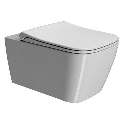 Подвесной унитаз + сиденье, скрытый крепёж для подвесного унитаза, Nubes GSI - 961511-228922 Подвесной унитаз + сиденье, скрытый крепёж для подвесного унитаза, Nubes GSI - 961511-228922