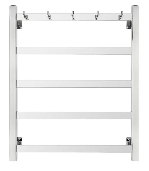 Полотенцесушитель электрический, хром, Secado 60x40, Корсико 1 К - 4603777473266