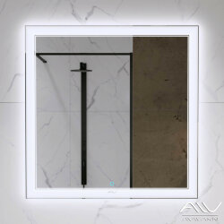 Зеркало с подсветкой Bella Lux 800*800*35, ALAVANN арт. 00000006607\1 Зеркало с подсветкой Bella Lux 800*800*35, ALAVANN арт. 00000006607\1