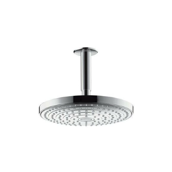 Hansgrohe верхний душ с потолочным кронштейном, Raindance Select S, глянцевый хром арт. 26469000