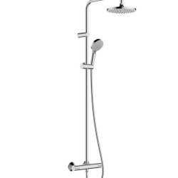 Hansgrohe душевая система с термостатом, Vernis Blend, глянцевый хром арт. 26276000 Hansgrohe душевая система с термостатом, Vernis Blend, глянцевый хром арт. 26276000