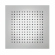 Верхний душ 470x470 мм BOSSINI Cube арт. H38459.075 цвет: сатинированная нержавеющая сталь