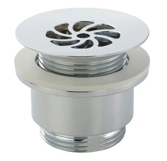 Слив для раковины, d-63 mm 1"1/4 без перелива с решёткой, Migliore Daisy, хром арт. 17950