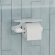 Держатель туалетной бумаги Iddis белый матовый арт. NOAWT00i43