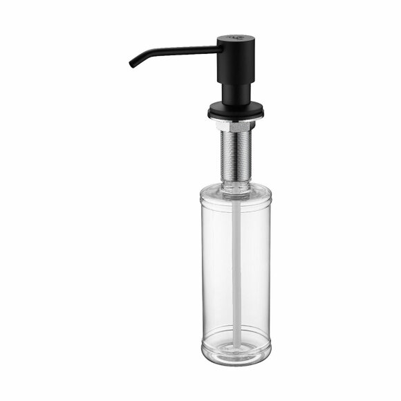 Дозатор для жидкого мыла антрацит, D002-401 Rein Paulmark