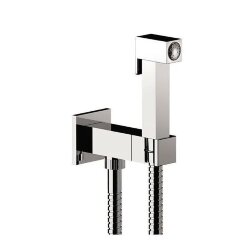 Гигиенический душ со смесителем REMER Qubika  Q64, цвет: хром