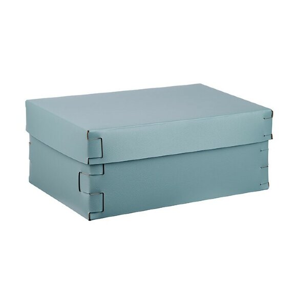 Коробка Snob ADJ Италия, 32x20xH13,5 цвет: небесный (эвкалипт) арт. 3220.50/60