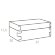 Коробка Snob ADJ Италия, 32x20xH13,5 цвет: небесный (эвкалипт) арт. 3220.50/60