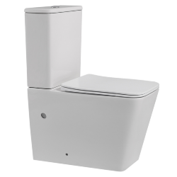 Безободковый унитаз ABBER Rechteck, цвет: белый, арт. AC1210