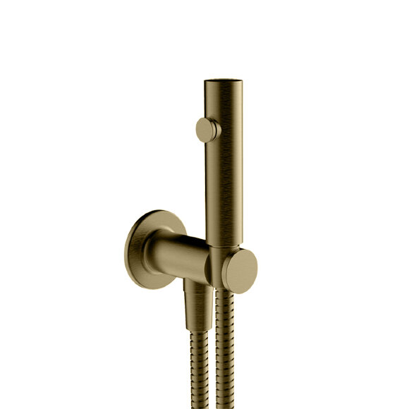 Гигиенический душ на 1/2", INCISO Gessi цвет: brushed brass pvd - 58153#727