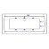 Акриловая ванна Aquaria 180x80 с гидромассажем Excellent, WAEX.AQU18.LINE.CR