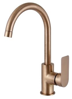 Смеситель для кухни REMER Infinity с поворотным изливом I72VO бронза матовый