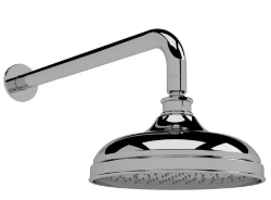 Верхний душ с кронштейном Devon&Devon 200 мм, цвет: хром, арт. MNHTB440CR 