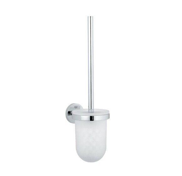 Ершик для унитаза (хром стекло матовое) GROHE Essentials арт. 40374001