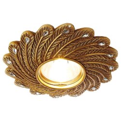 Встраиваемый светильник Desing классика D4466 SB, Ambrella light цвет: бронза Встраиваемый светильник Desing классика D4466 SB, Ambrella light цвет: бронза