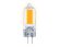 Лампа светодиодная филаментная G4 2,5W 3000K   204501, Ambrella light цвет: прозрачный