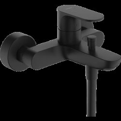 Hansgrohe смеситель для ванны 2 режима расхода воды, Rebris S, матовый черный арт. 72443670 Hansgrohe смеситель для ванны 2 режима расхода воды, Rebris S, матовый черный арт. 72443670