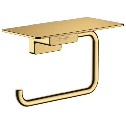 Hansgrohe держатель для туалетной бумаги, AddStoris, глянцевое золото арт. 41772990