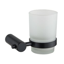 Стакан для ванной комнаты черный, Haiba - HB8406-7