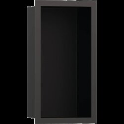 Hansgrohe настенный короб с цветом корпуса и дизайнерской рамой, 30х15х10 см, XtraStoris Individual, матовый черный арт. 56095340 Hansgrohe настенный короб с цветом корпуса и дизайнерской рамой, 30х15х10 см, XtraStoris Individual, матовый черный арт. 56095340
