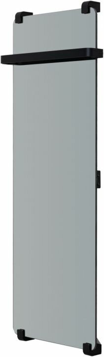 Полотенцесушитель электрический с рейлингом и креплением, черный браш 120x44 Infinity Allen Brau арт. 00305020 Полотенцесушитель электрический с рейлингом и креплением, черный браш 120x44 Infinity Allen Brau арт. 00305020