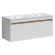 Тумба подвесная SANCOS Smart 1190х450х500, 4 ящика оснащенными доводчиками, белый глянец , арт. SM120-2W