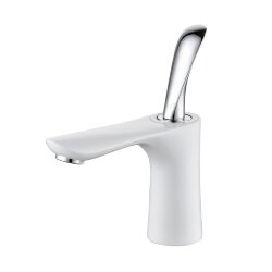 Смеситель для раковины, DA1032156  - Venice D&K цвет: белый