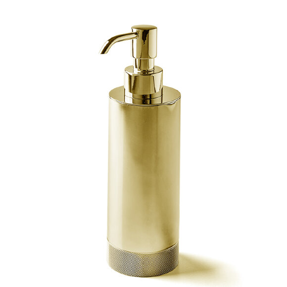 3SC Дозатор для жидкого мыла, настольный, Ribbon цвет: золото арт. RB01DAGD 3SC Дозатор для жидкого мыла, настольный, Ribbon цвет: золото арт. RB01DAGD