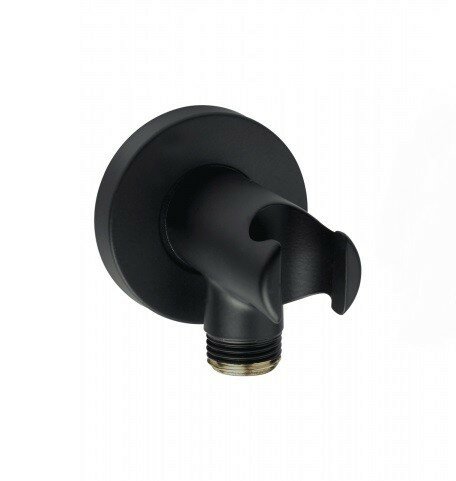 Держатель для ручного душа с шланговым подсоединением, Accessories Bossini, C12000.073 цвет: черный