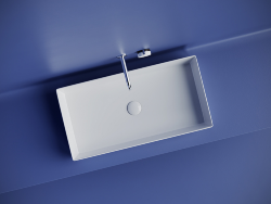 Накладная раковина 701 х 361 х 130 мм Ceramica Nova Element, цвет: белый глянец, арт. CN6071 Накладная раковина 701 х 361 х 130 мм Ceramica Nova Element, цвет: белый глянец, арт. CN6071