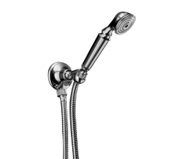 Душевой набор Devon&Devon Excelsior Gemstone (ручной душ, держатель, шланг), цвет: хром, арт. MNHTB418CR