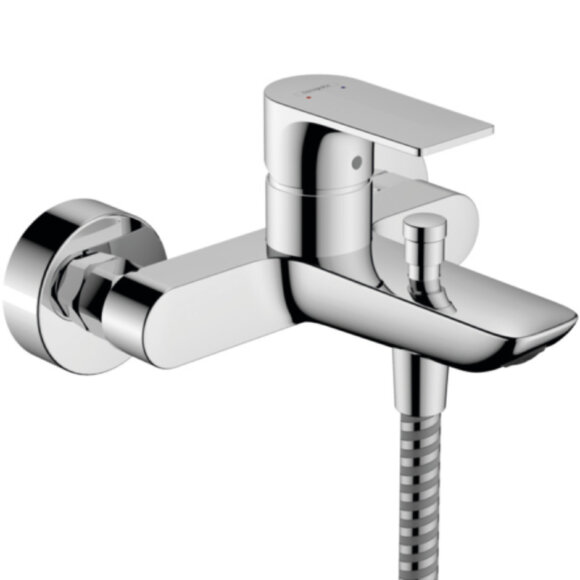 Смеситель для ванны, 72450000 Rebris Hansgrohe, цвет: e хром