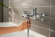 Смеситель для ванны, 72450000 Rebris Hansgrohe, цвет: e хром