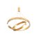 Подвесной светодиодный светильник Comfort Line современный FL5885, Ambrella light цвет: золотой