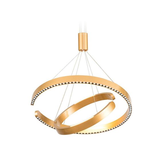 Подвесной светодиодный светильник Comfort Line современный FL5885, Ambrella light цвет: золотой