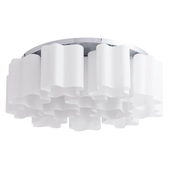 Потолочная люстра, вид арт-деко 18 Arte Lamp цвет:  белый - A3479PL-9CC