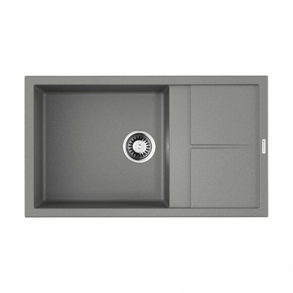 Кухонная мойка Sumi 86-GR Omoikiri 4993564 цвет: серый