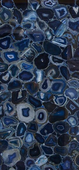 Керамогранит Agate Blue 120x260 Polished (6 мм) Moreroom stone - MN441CP261206