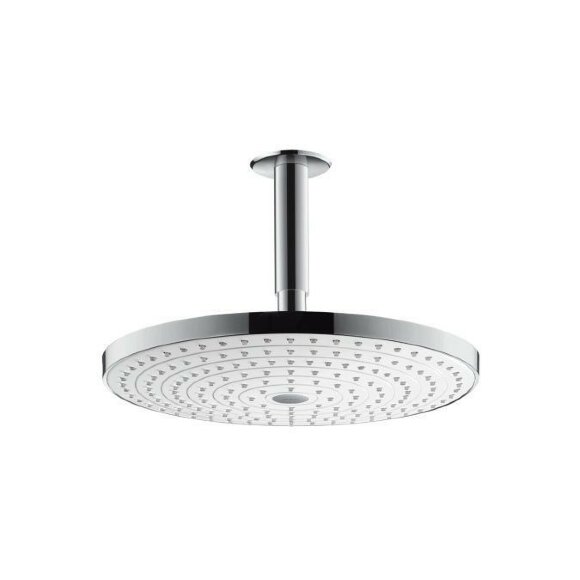Hansgrohe верхний душ с потолочным кронштейном, Raindance Select S, матовый хром арт. 27337400