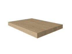 Угловая ступень правая Травертино Ноче 33х60/ Travertino Noce Scal Ang Destro Italon  арт. 620070000517