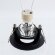 Встраиваемый светильник, вид современный Accento Arte Lamp цвет:  черный - A3219PL-1BK