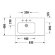 Раковина 83x49 см, 1 отв., DURAVIT Me by Starck - 2346830000 цвет: белый