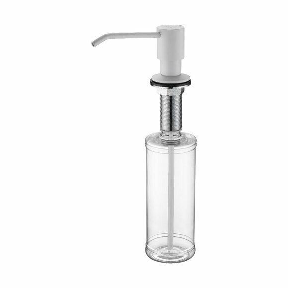Дозатор для жидкого мыла белый матовый, D002-431 Rein Paulmark