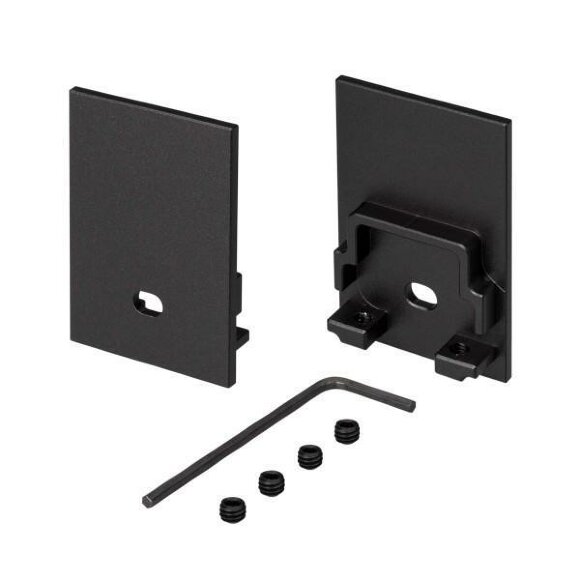 Набор заглушек SL-Comfort-3551 Black c отверстием Arlight - 031793