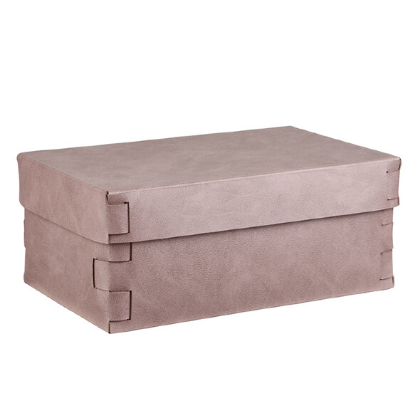 Коробка Snob ADJ Италия, 32x20xH13,5 цвет: пепельная роза (устричный) арт. 3220.07/02